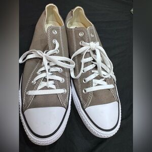 Converse All Star Low Top Sneakers Brown Canvas Size 12 Men’s